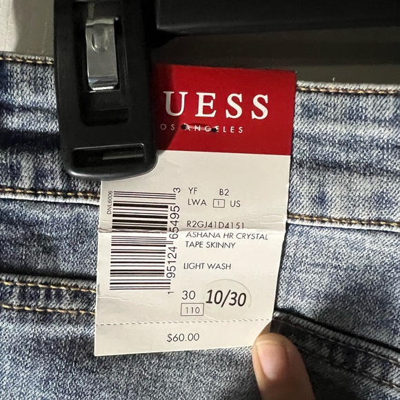 Guess Blue embell denim jeans - Picture 4 of 5